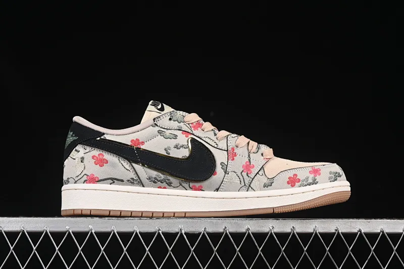 All categories Air Jordan Jordan series basketball shoes Air Jordan 1 Low Rui Hachimura x Air Jordan 1 Low OG "Oatmeal" AJ1 Joe 1 Hachimura co-branded low-top cultural casual sneakers HV8293-100